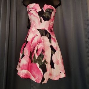 Cocktail Dress with gorgeous floral print